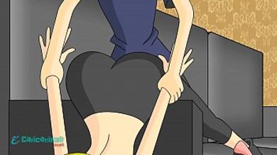 Несмотря на няню парень жестко ебет молоденькую письку любимой сестры